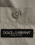 Dolce & Gabbana Chic Beige Single Breasted Dress Vest