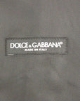 Dolce & Gabbana Sleek Gray Wool Dress Vest