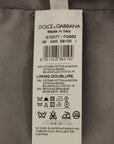 Dolce & Gabbana Elegant Gray Slim Fit Dress Vest