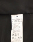 Dolce & Gabbana Classic Gray Wool Blend Dress Vest