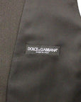 Dolce & Gabbana Classic Gray Wool Blend Dress Vest
