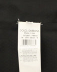 Dolce & Gabbana Elegant Brown Cotton Blend Dress Vest