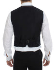 Dolce & Gabbana Elegant Brown Cotton Blend Dress Vest