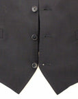 Dolce & Gabbana Elegant Blue Cotton Stretch Dress Vest