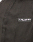 Dolce & Gabbana Elegant Black Dress Vest