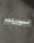 Dolce & Gabbana Elegant Gray Wool Blend Dress Vest