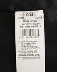 Dolce & Gabbana Elegant Gray Wool Blend Dress Vest