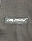 Dolce & Gabbana Elegant Gray Wool Formal Vest