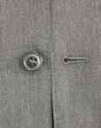 Dolce & Gabbana Elegant Gray Wool Formal Vest