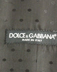 Dolce & Gabbana Elegant Gray Wool Formal Dress Vest
