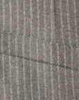Dolce & Gabbana Elegant Gray Striped Wool Dress Vest