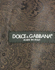Dolce & Gabbana Elegant Checkered Wool Dress Vest