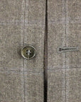 Dolce & Gabbana Elegant Checkered Wool Dress Vest
