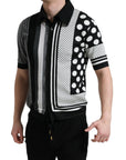 Dolce & Gabbana Elegant Striped Silk Blend Cardigan