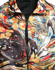 Dolce & Gabbana Colorful Abstract Bomber Jacket