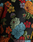 Dolce & Gabbana Elegant Floral Embroidered Pencil Dress