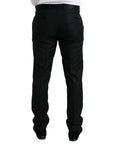 Dolce & Gabbana Elegant Slim Fit Wool Dress Pants