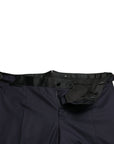 Dolce & Gabbana Elegant Wool-Silk Blend Cropped Dress Pants