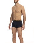 Cavalli Class Blue Cotton Men's Trunk Underwear