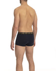 Cavalli Class Blue Cotton Men's Trunk Underwear