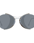 Zegna Couture Gray Men Sunglasses