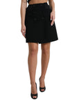 Dolce & Gabbana Elegant High-Waist A-Line Mini Skirt