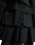 Dolce & Gabbana Elegant Tiered A-Line Mini Skirt