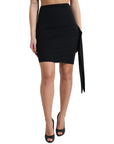 Dolce & Gabbana Elegant High Waist Mini Skirt