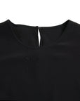 Dolce & Gabbana Elegant Silk Blend Round Neck Blouse
