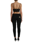 Dolce & Gabbana Elegant Sleeveless Cropped Tank Top