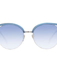 Police Chic Blue Gradient Butterfly Sunglasses