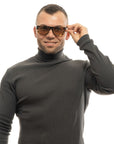 Ermenegildo Zegna Brown Men Sunglasses