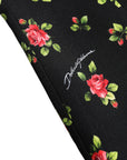 Dolce & Gabbana Elegant Floral Silk Blend Top