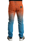 Dolce & Gabbana Elegant Ombre Skinny Denim Jeans