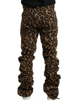 Dolce & Gabbana Chic Leopard Print Jogger Pants