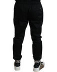 Dolce & Gabbana Sleek Skinny Cotton Jogger Pants