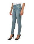 Yes Zee Light Blue Cotton Women Jeans