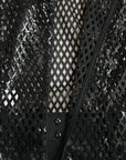 Dolce & Gabbana Elegant Black Sequined Evening Dress