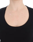 Dolce & Gabbana Elegant Black Deep Crewneck Sweater