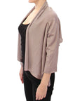 Dolce & Gabbana Elegant Cashmere-Silk Blend Light Knit Shrug