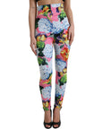 Dolce & Gabbana Exquisite Floral High Waist Leggings