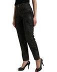 Dolce & Gabbana Chic Boyfriend Mid Waist Stretch Jeans