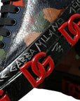 Dolce & Gabbana Chic Multicolor High-Top Sneakers