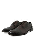 Dolce & Gabbana Elegant Brown Formal Derby Dress Shoes