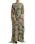 Dolce & Gabbana Elegant Floral Silk Maxi Dress