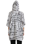Dolce & Gabbana Chic Hooded Logo Print Blouson Tee