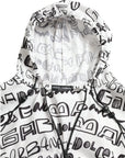 Dolce & Gabbana Chic Hooded Logo Print Blouson Tee