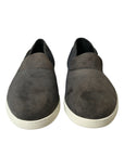 Dolce & Gabbana Elegant Blue Suede & Crocodile Slippers