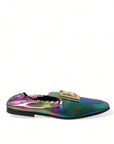 Dolce & Gabbana Elegant Iridescent Loafers for Gents