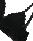 Dolce & Gabbana Elegant Black Crochet Corset Top